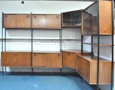 AVALON YATTON MODULAR WALL UNIT SHELVING SYSTEM.