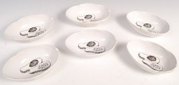 T.G. GREEN CHURCH GRESLEY SPECTRUM CERAMIC AVOCADO DISHES