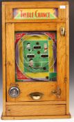 OLIVER WHALES REDCAR ALLWIN TREBLE CHANCE 1950'S PENNY ARCADE MACHINE