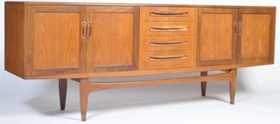 G PLAN FRESCO TEAK WOOD CREDENZA SIDEBOARD BY V.B. WILKINS