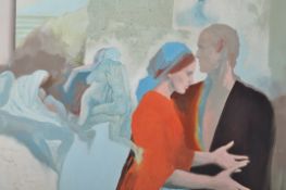 SHIRLEY BELLWOOD OIL ON CANVAS PAINTING