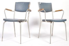 PEL TAPER TUBE FURNITURE VINTAGE STACKING CHAIRS BY J.R, WILTON-COX