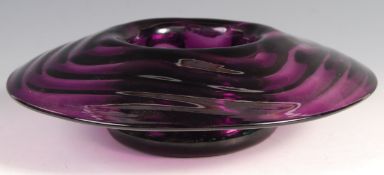 LARGE MID 20TH CENTURY RETRO VINTAGE STUDIO ART GLASS