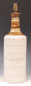 A RETRO VINTAGE ITALIAN POTTERY LAMP POSSIBLY BY RAYMOR