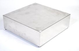 LATE 20TH CENTURY RETRO VINTAGE METAL COFFEE / CENTRE TABLE