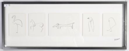 AFTER PABLO PICASSO ART DEVELOPMENT, DENMARK 2009 PRINTS