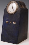 DANISH METAL ART DECO TABLE TOP SAVINGS CALENDAR AND CLOCK