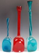 ALROSE & MONTROSE ITALIAN STUDIO ART EMPOLI GLASS BOTTTLES