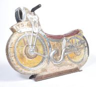 20TH CENTURY RETRO VINTAGE SCRATCH BUILT FAIRGROUND MOTORCYCLE