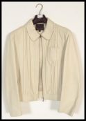Mulberry - An original short ladies cream Ecru lea