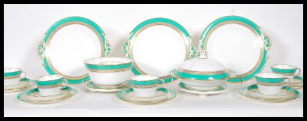 A 19th Century G. Grainger Worcester porcelain tea