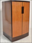 A mid 20th century vintage retro walnut cased valve Ferranti television / TV having full front doors