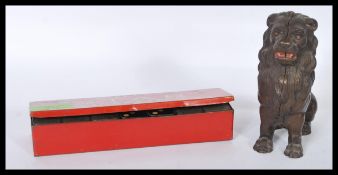 A vintage Will's ' Star ' cigarettes advertising promotional cased set of tin dominoes together with