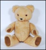 VINTAGE PEDIGREE 1960'S TEDDY BEAR WITH MUSICAL WINDER