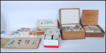 A selection of loose vintage cigarette cards to include part sets, some full or near full sets and