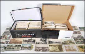 Vintage / antique world view postcards.Majority WWI - WWII. Large quantity around 1,400 standard