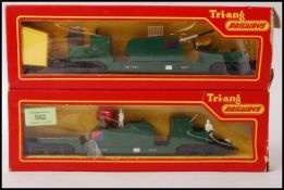 TWO TRIANG BOXED BATTLESPACE TYPE ITEMS