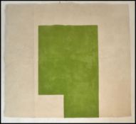 A 20th contemporary retro large Verner Panton style deep pile rug