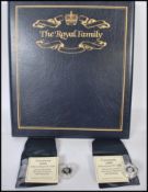 Two Royal Mint Guernsey 1995 silver proof £1 coins for Queen Elizabeth the Queen Mother 95th