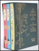 A. A. Milne- The Complete Winnie the Pooh (Folio Society, 2004).  Illustrated by E. H. Shepard.