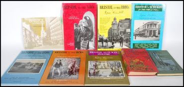 A collection of local interest Bristol related books by Reece Winstone to include 'Bristol in the