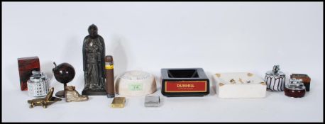 A collection of 20th Century vintage smoking relat