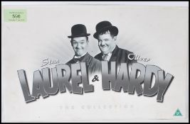 Laurel and Hardy: The Collection, a 21 disc DVD box set complete in original box. Measurements: 14.5