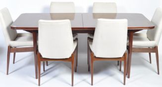 ARCHIE SHINE HAMILTON RANGE ROSEWOOD DINING SUITE