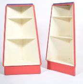 E.GOMME G PLAN MID CENTURY REPAINTED CORNER BOOKCA