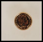 Full Gold Sovereign dated 2011. The sovereign having Benedetto Pistrucci's design depicting George &