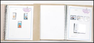 Two albums of commemorative Royal Wedding Lady Diana Spencer and the Prince of Wales post decimal