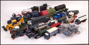 LARGE COLLECTION OF CORGI HEAVY HAULAGE AND OTHER DIECAST