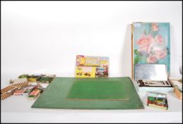 COLLECTION OF BRITAINS FLORAL GARDEN ITEMS