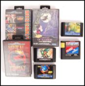 ASSORTED SEGA MEGA DRIVE COMPUTER CONSOLE VIDEO GAMES