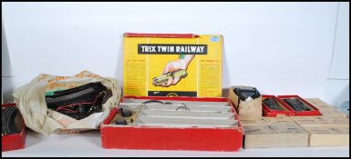 COLLECTION OF BOXED TRIX TTR 00 GAUGE TRAIN SET ITEMS
