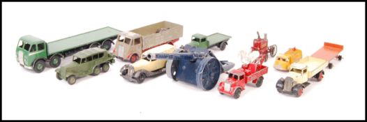 ASSORTED VINTAGE EARLY DIECAST MODEL VEHICLES