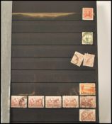 Stamps; a good album filled with vintage pre-decimal Australian stamps. All postally used,