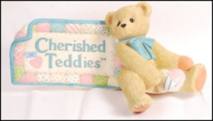 CHERISHED TEDDIES SHOP DISPLAY BEAR DOUBLE SIDED SIGN