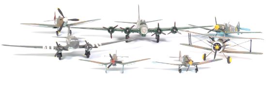 A good collection of 10 x handmade WWI First World War & WWII Second World War related military