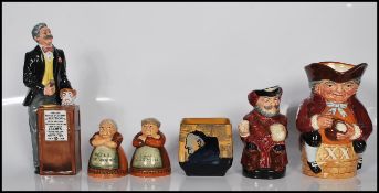 A Royal Doulton Character figure ' The Auctioneer ' model no HN2998 being marked exclusively for the