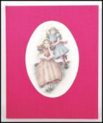 A rare Olivetti commissioned edition of Lewis Carroll's Alice in Wonderland, illustrated by the