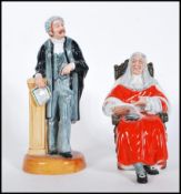 A Royal Doulton bone China character figure 