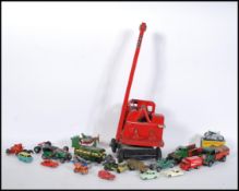A COLLECTION OF ASSORTED VINTAGE DIECAST MODEL VEHICLES