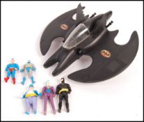DC TOY BIZ AND KENNER BATMAN ACTION FIGURES AND BATWING