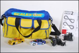 SCALEXTRIC 1:32 SCALE MODEL SLOT CAR RACING SET.