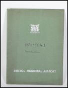 Local Interest- A guide booklet for Bristol Municipal Airport, describing prices and facilities with