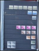 Stamps - a good album of largely vintage and antique pre-decimal stamps. All mint issues and unused,