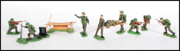 A COLLECTION OF BRITAINS lTD MADE SWOPPET TOY SOLDIERS