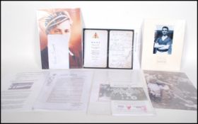 DAVID PEGG / MAN UTD A mounted black and white photograph of the Man United Player with signature