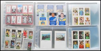 A collection of sporting related trade cards to include Birchgrey 1987 Ryder Cup winners, Brindley